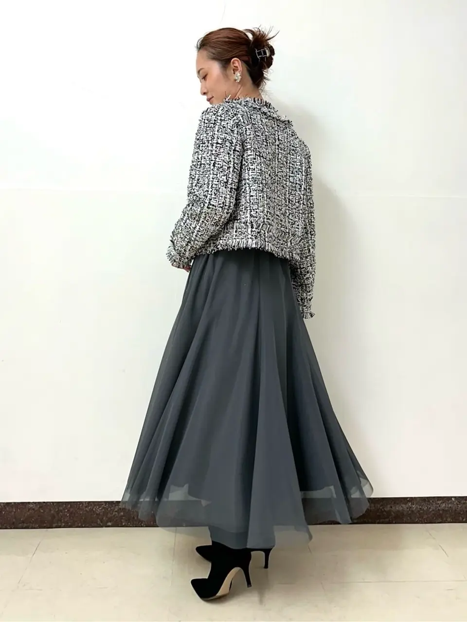 GRACE CONTINENTAL The Banquet Kogane. コーディネート画像