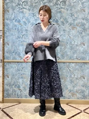 GRACE CONTINENTAL The Banquet 泉　智子 コーディネート画像