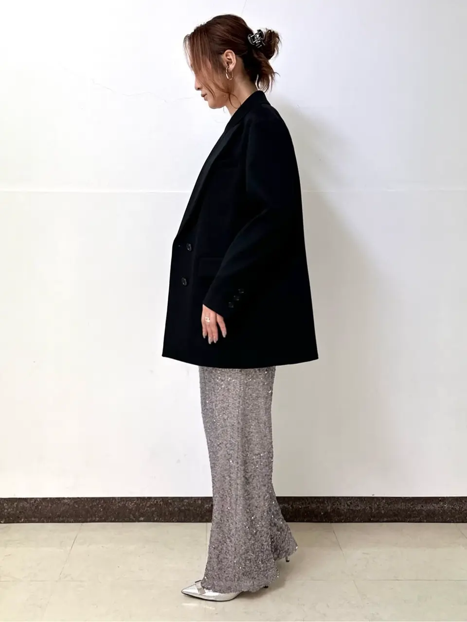 GRACE CONTINENTAL The Banquet Kogane. コーディネート画像