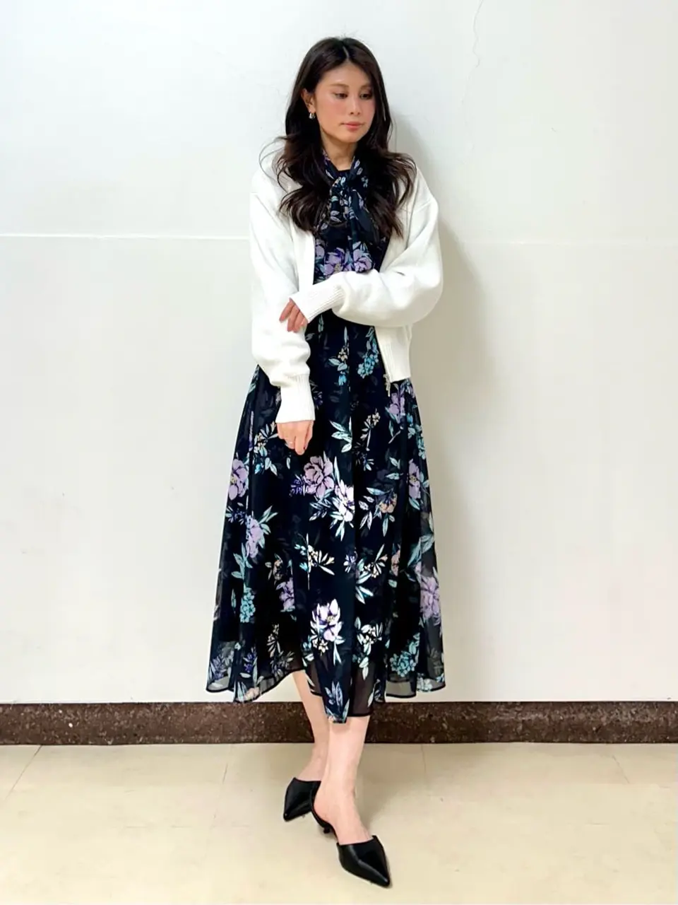 GRACE CONTINENTAL The Banquet 志田　悠 コーディネート画像