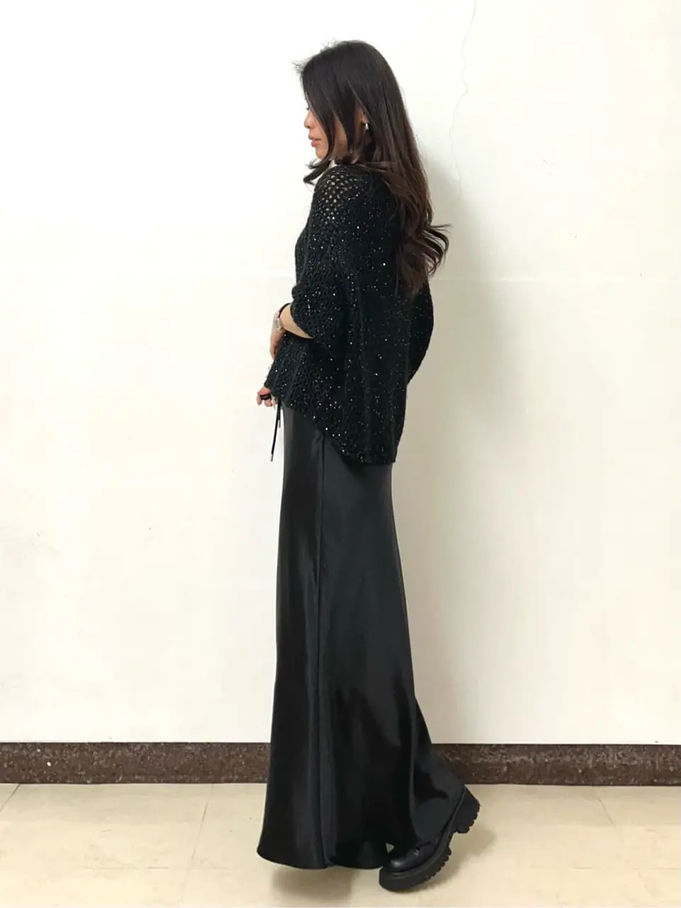 GRACE CONTINENTAL The Banquet 志田　悠 コーディネート画像