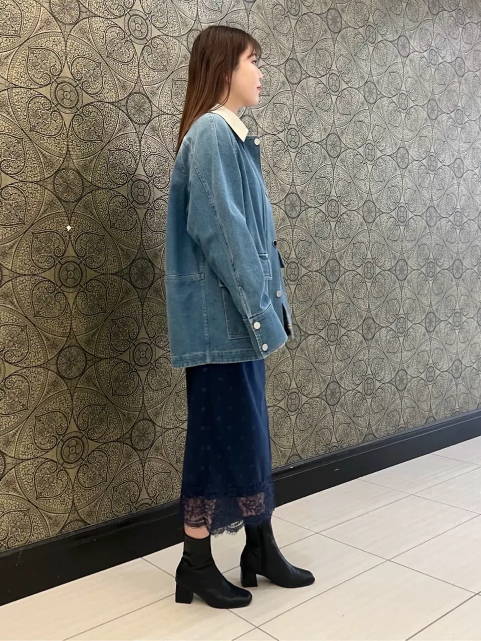 GRACE CONTINENTAL The Banquet 赤坂 梨来 コーディネート画像