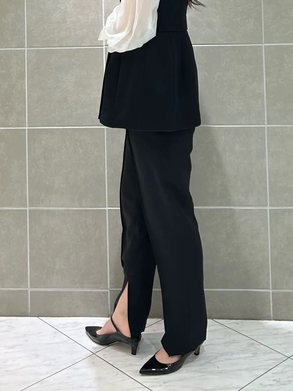 GRACE CONTINENTAL The Banquet 志田　悠 コーディネート画像