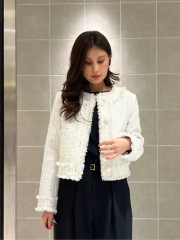 GRACE CONTINENTAL The Banquet 志田　悠 コーディネート画像