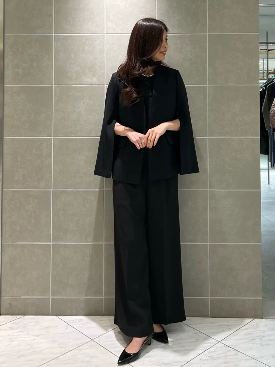 GRACE CONTINENTAL The Banquet 志田　悠 コーディネート画像