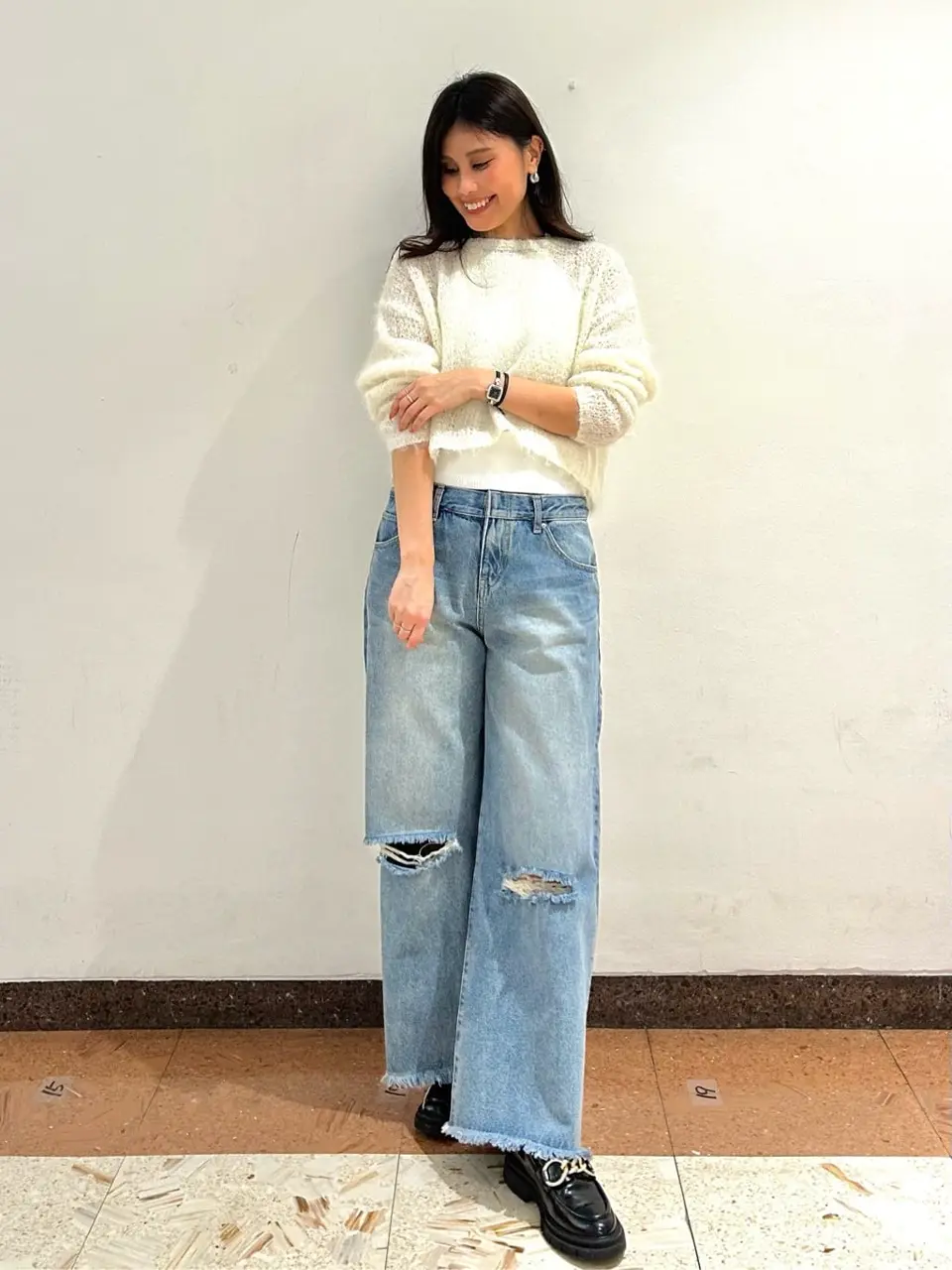 GRACE CONTINENTAL The Banquet 志田　悠 コーディネート画像