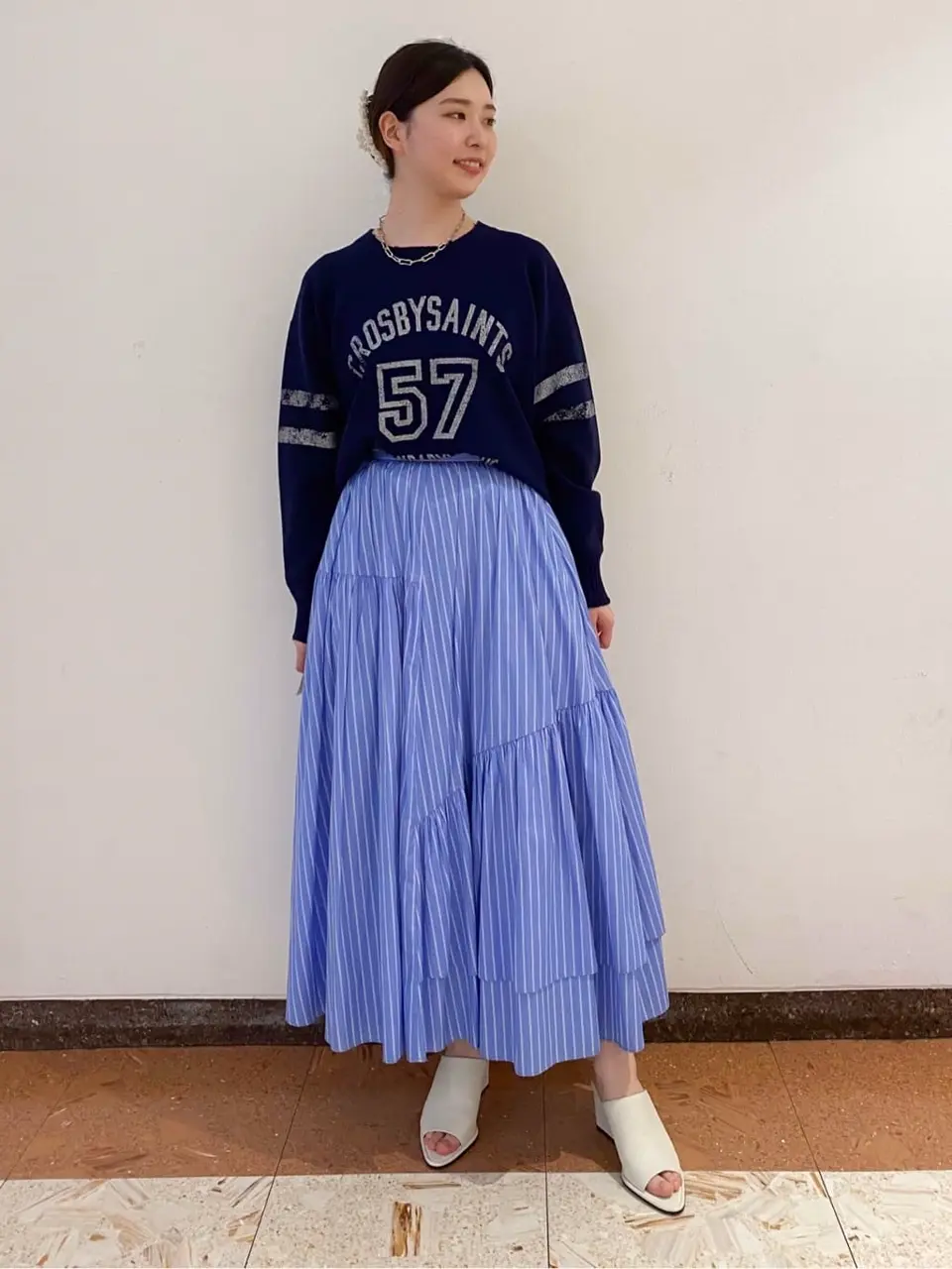 GRACE CONTINENTAL The Banquet mikiho コーディネート画像