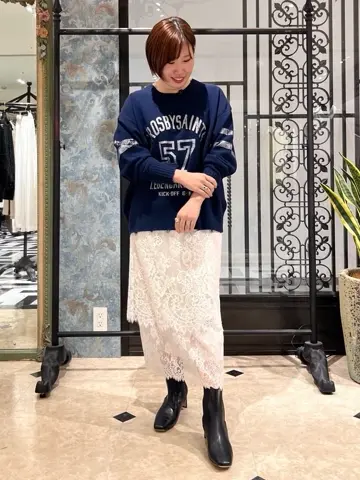 GRACE CONTINENTAL The Banquet 吉永　ひかる コーディネート画像