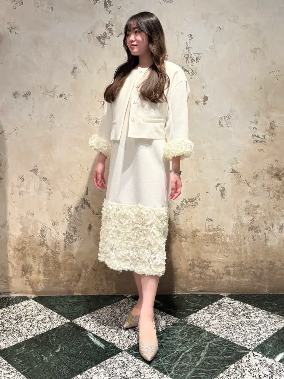 GRACE CONTINENTAL The Banquet 松原 明音 コーディネート画像