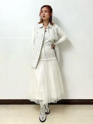 GRACE CONTINENTAL The Banquet Kogane. コーディネート画像