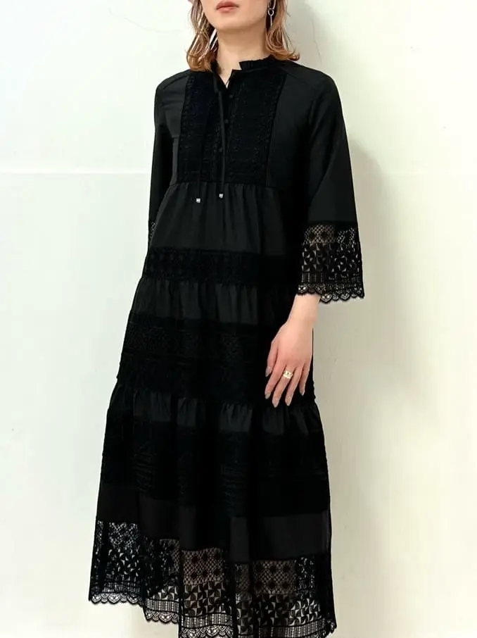 GRACE CONTINENTAL The Banquet Kogane. コーディネート画像