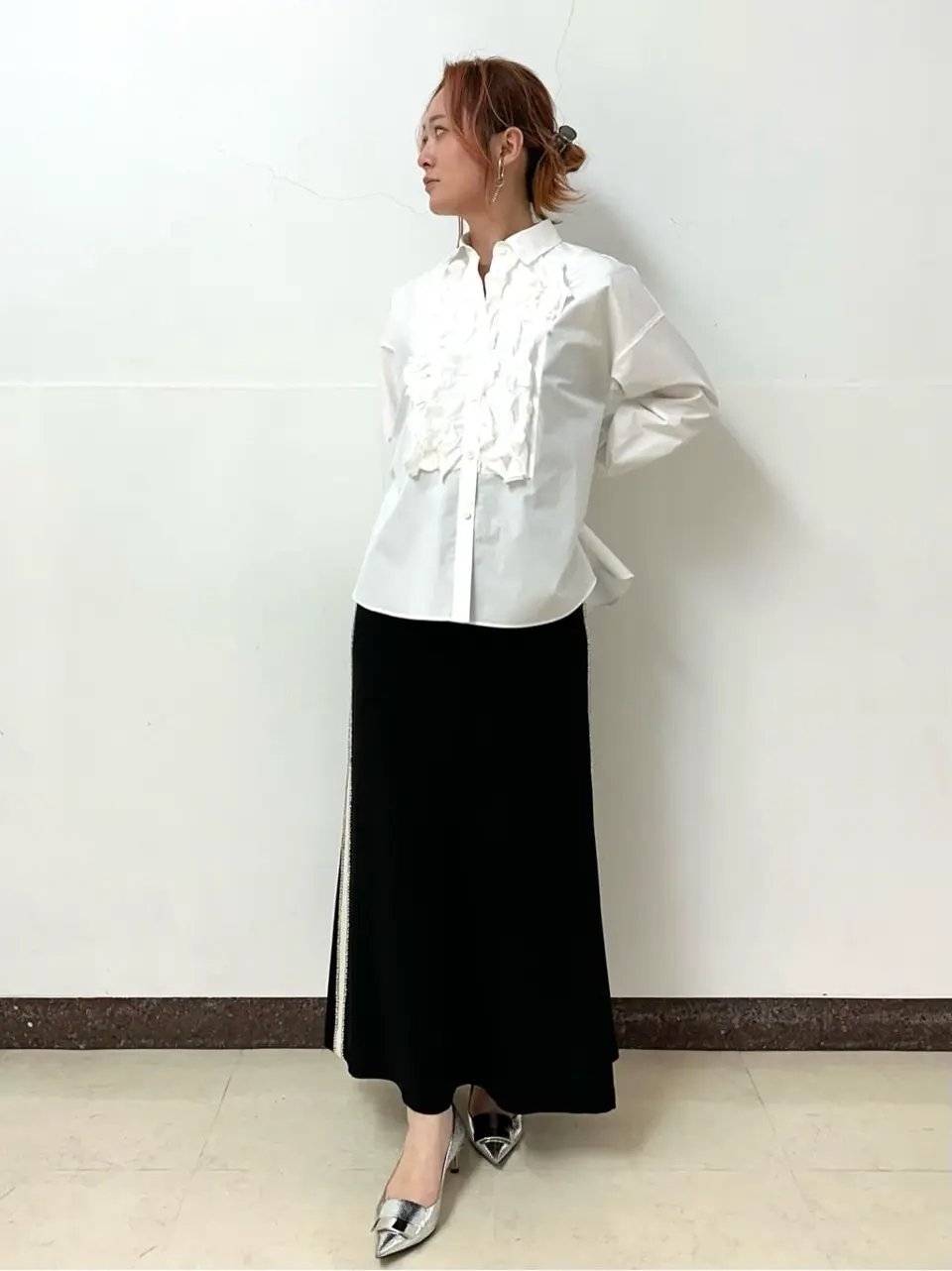 GRACE CONTINENTAL The Banquet Kogane. コーディネート画像