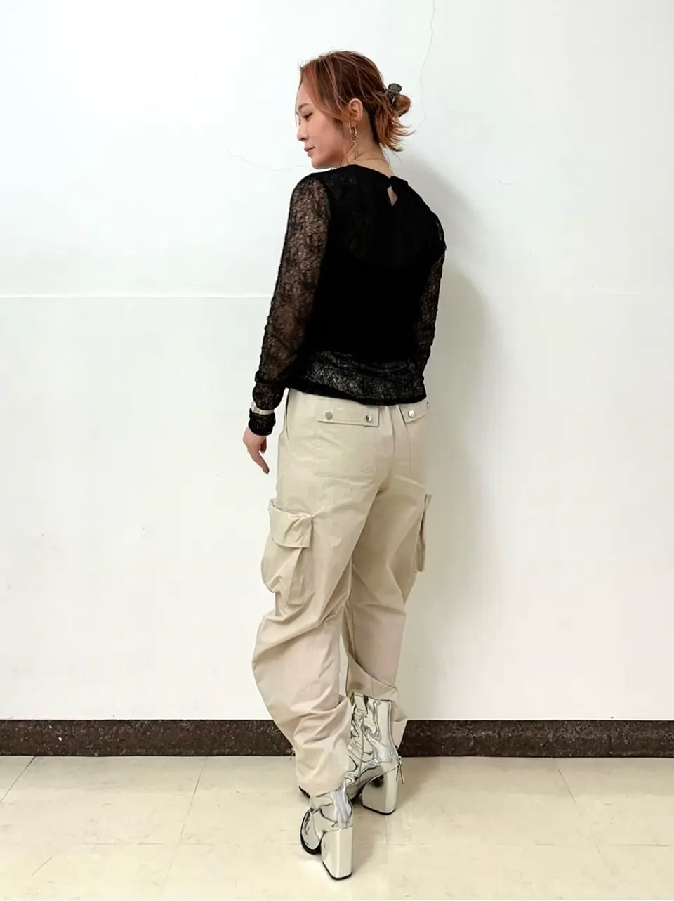 GRACE CONTINENTAL The Banquet Kogane. コーディネート画像