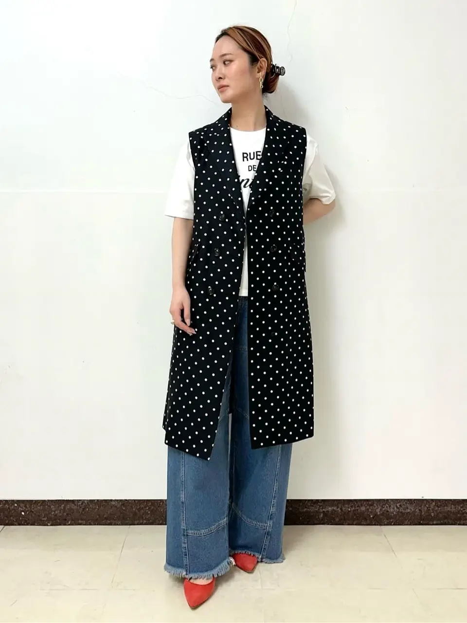 GRACE CONTINENTAL The Banquet Kogane. コーディネート画像