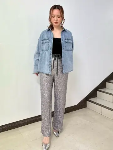 GRACE CONTINENTAL The Banquet Kogane. コーディネート画像