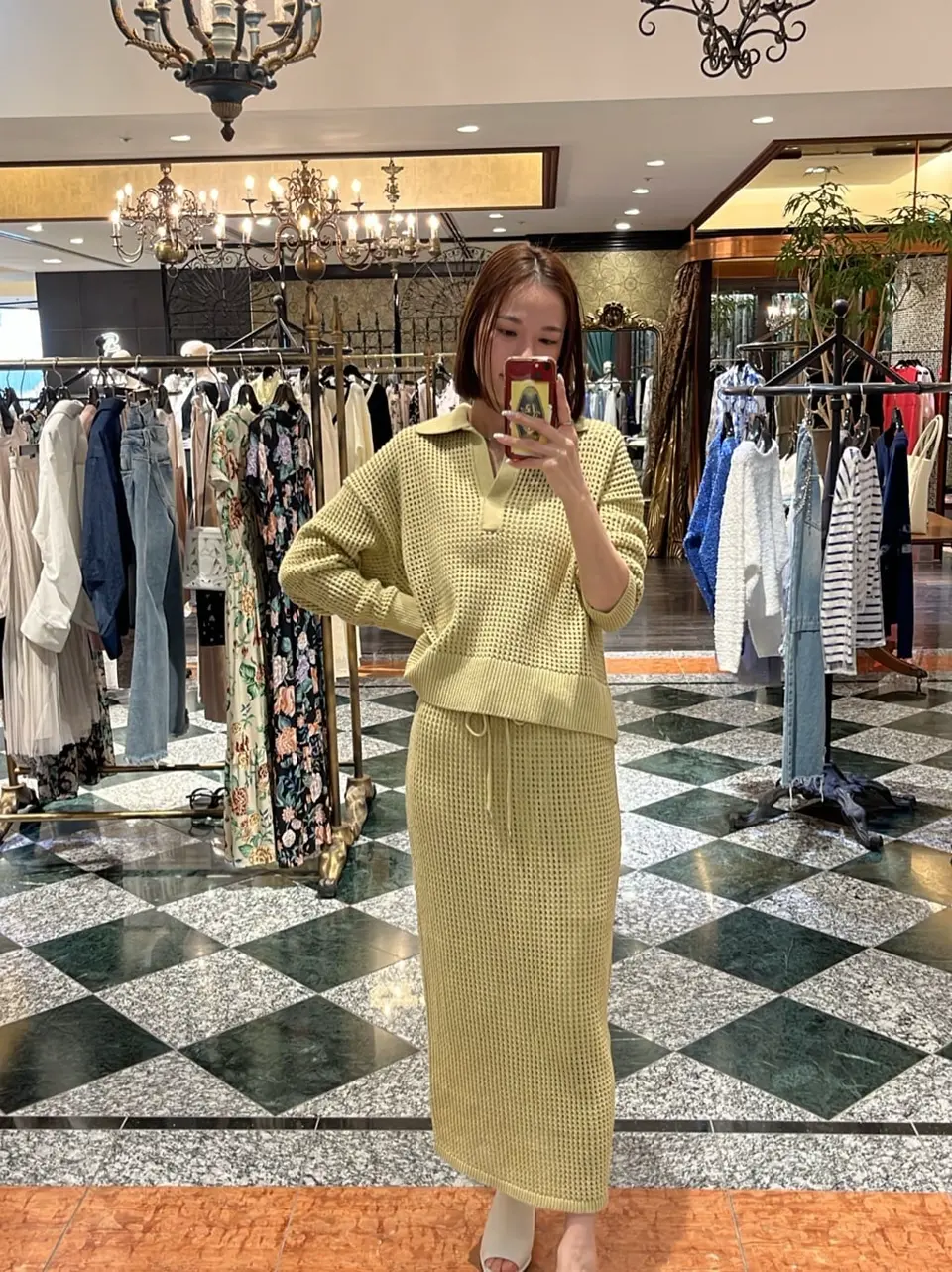 GRACE CONTINENTAL The Banquet 亀田 未希 コーディネート画像