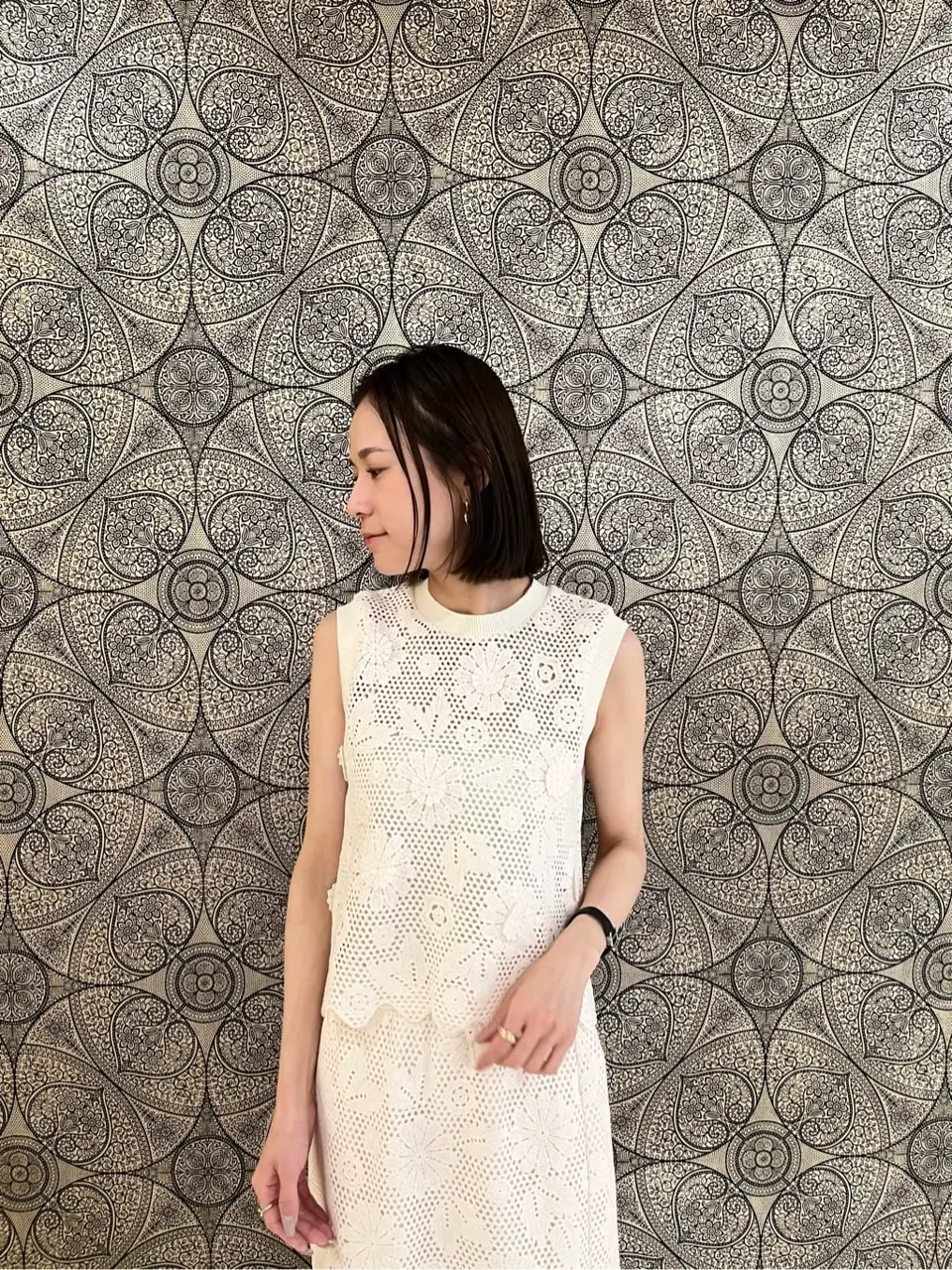 GRACE CONTINENTAL The Banquet 亀田 未希 コーディネート画像