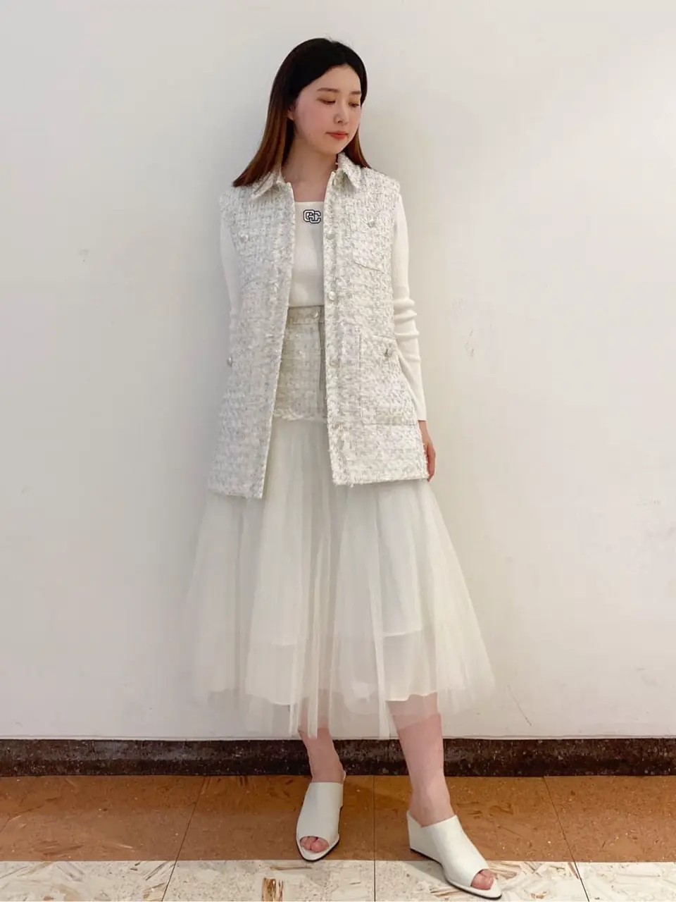 GRACE CONTINENTAL The Banquet mikiho コーディネート画像