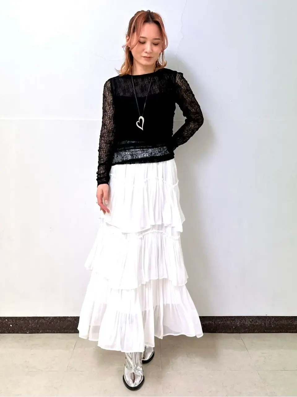 GRACE CONTINENTAL The Banquet Kogane. コーディネート画像