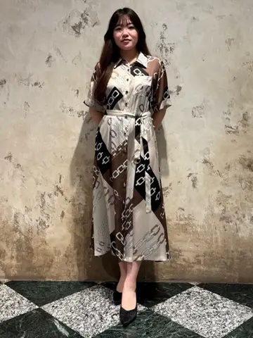 GRACE CONTINENTAL The Banquet 松原 明音 コーディネート画像