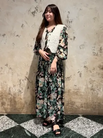 GRACE CONTINENTAL The Banquet 松原 明音 コーディネート画像