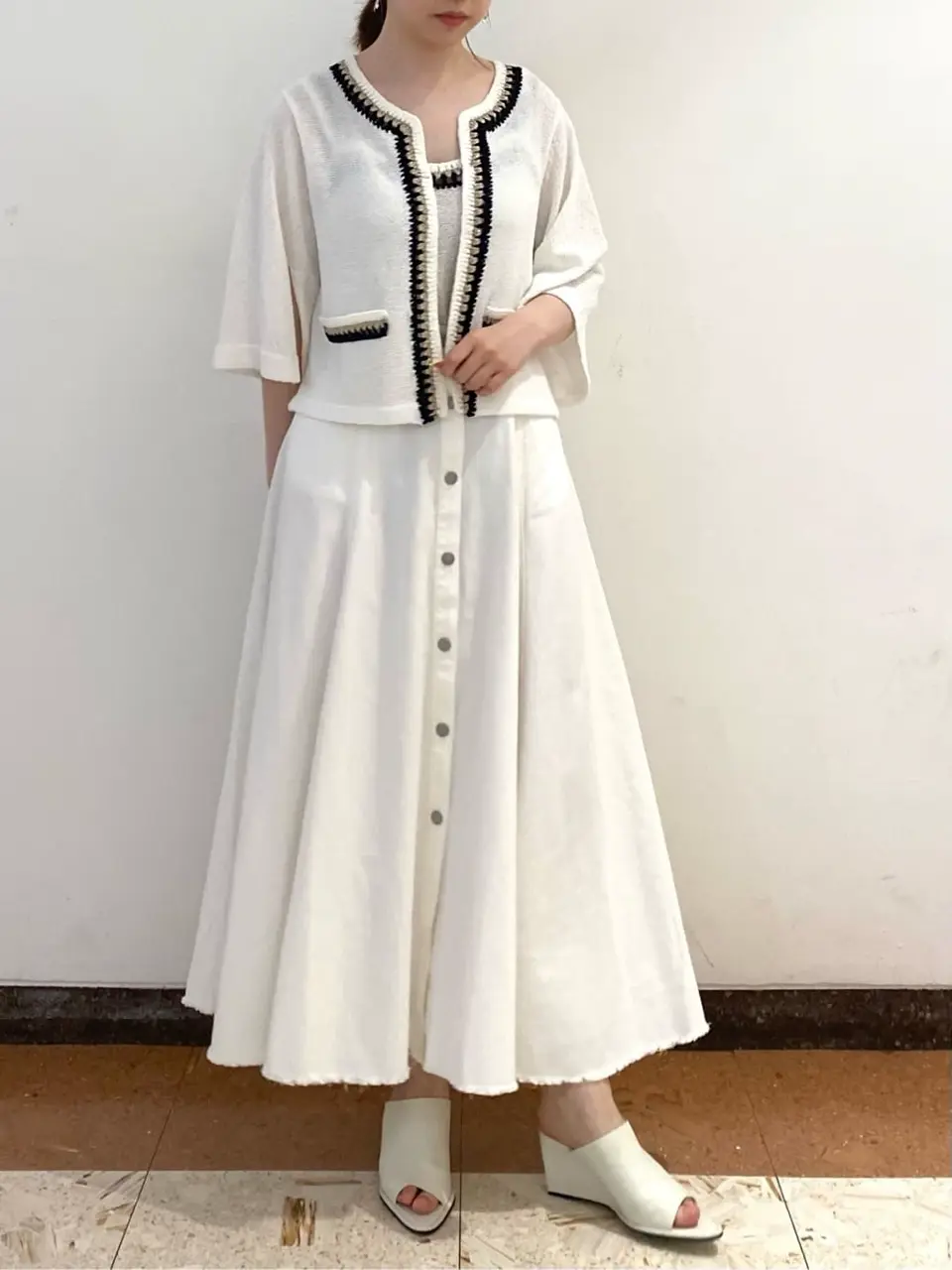 GRACE CONTINENTAL The Banquet mikiho コーディネート画像