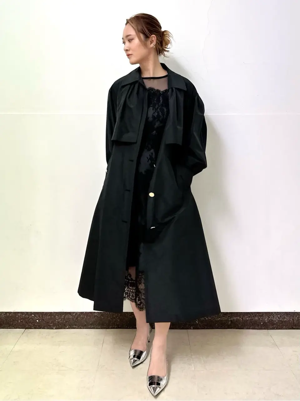 GRACE CONTINENTAL The Banquet Kogane. コーディネート画像