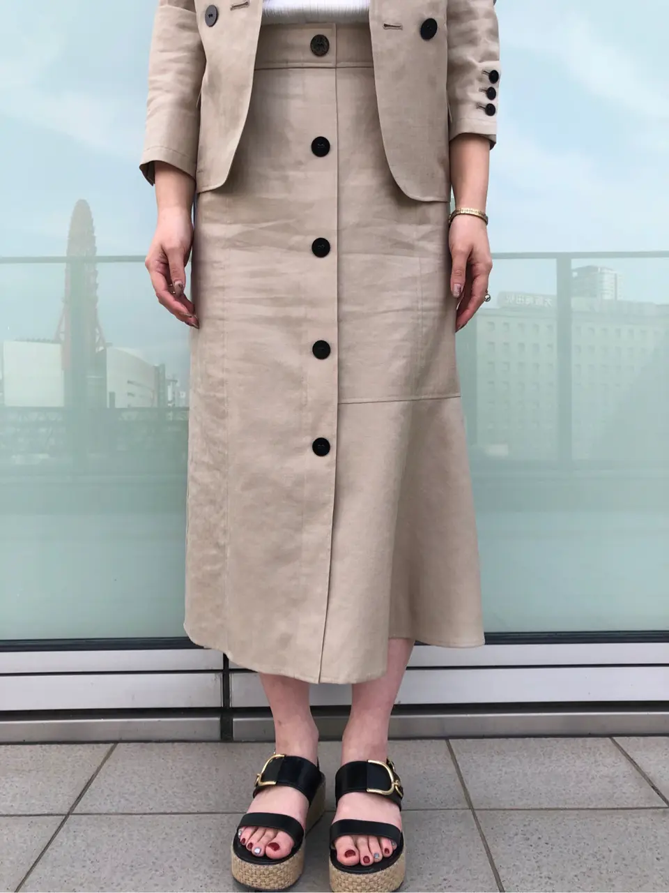 GRACE CONTINENTAL The Banquet 日笠　雅 コーディネート画像