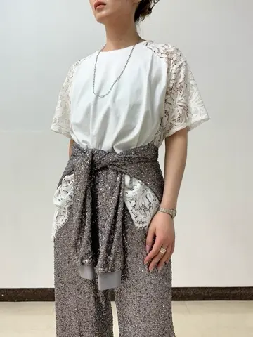 GRACE CONTINENTAL The Banquet Kogane. コーディネート画像