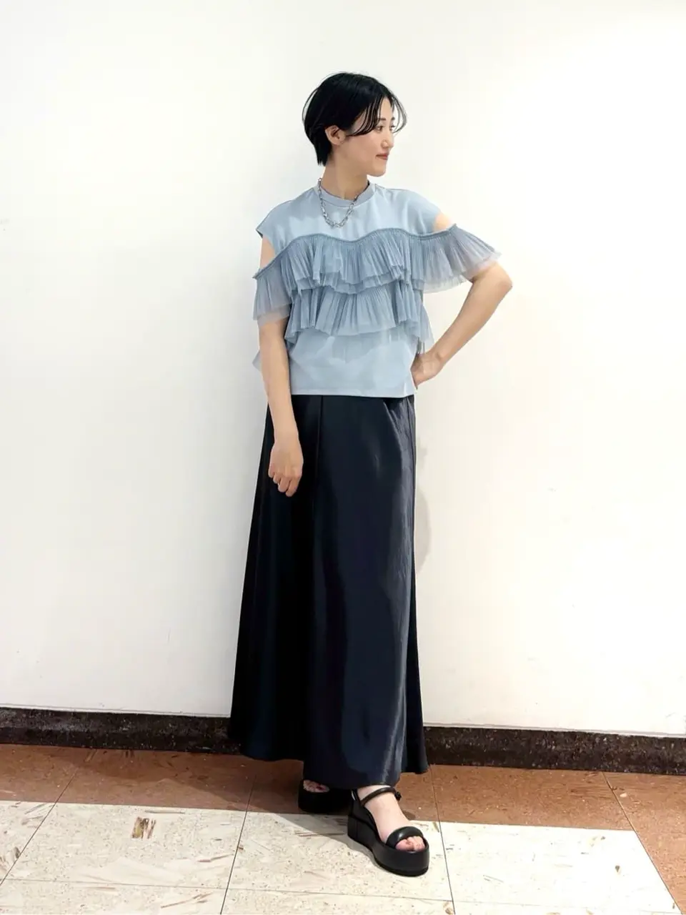 GRACE CONTINENTAL The Banquet A.FUKUDA コーディネート画像