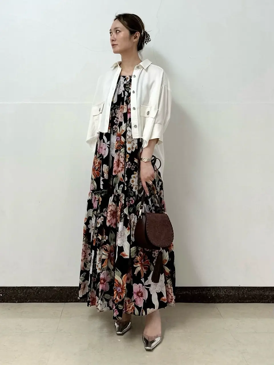 GRACE CONTINENTAL The Banquet Kogane. コーディネート画像