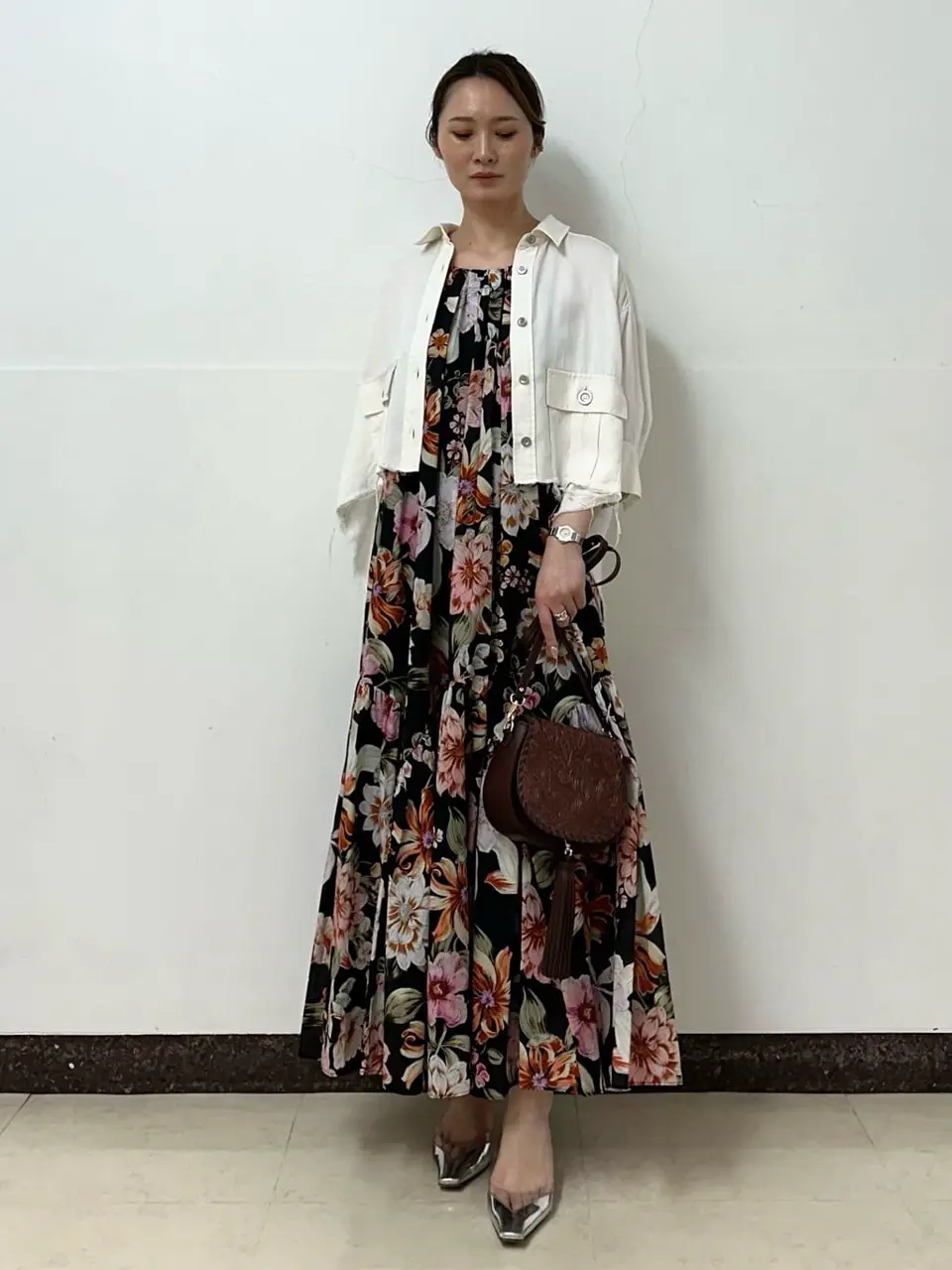 GRACE CONTINENTAL The Banquet Kogane. コーディネート画像