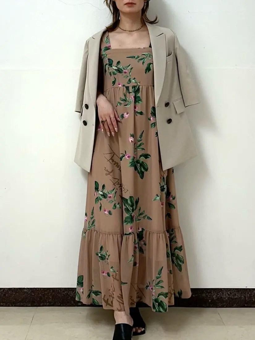 GRACE CONTINENTAL The Banquet Kogane. コーディネート画像