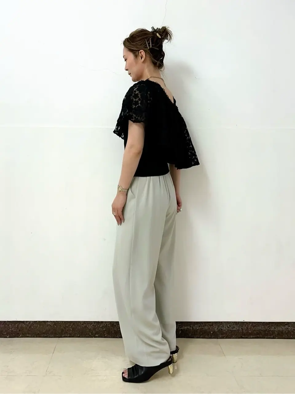 GRACE CONTINENTAL The Banquet Kogane. コーディネート画像