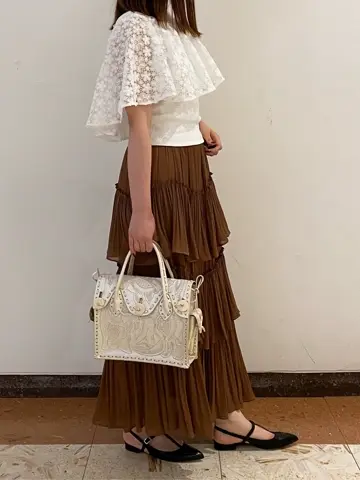 GRACE CONTINENTAL The Banquet mikiho コーディネート画像