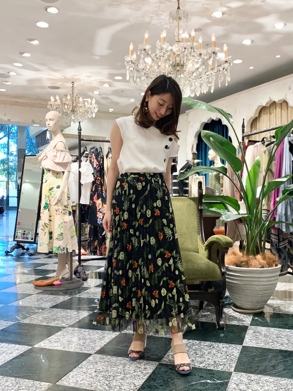  eri コーディネート画像