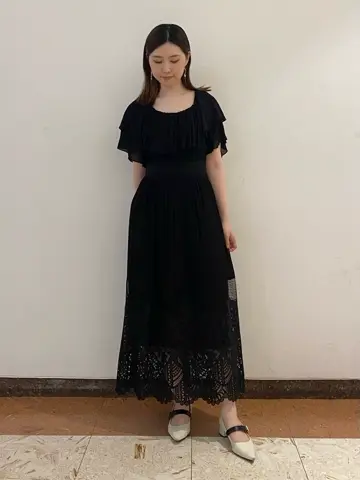 GRACE CONTINENTAL The Banquet mikiho コーディネート画像