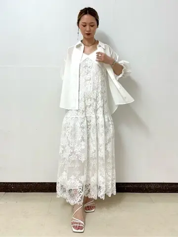 GRACE CONTINENTAL The Banquet Kogane. コーディネート画像