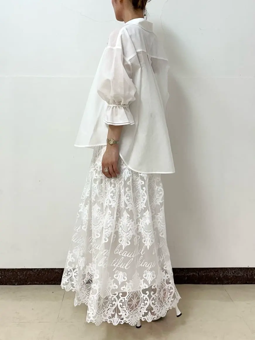 GRACE CONTINENTAL The Banquet Kogane. コーディネート画像