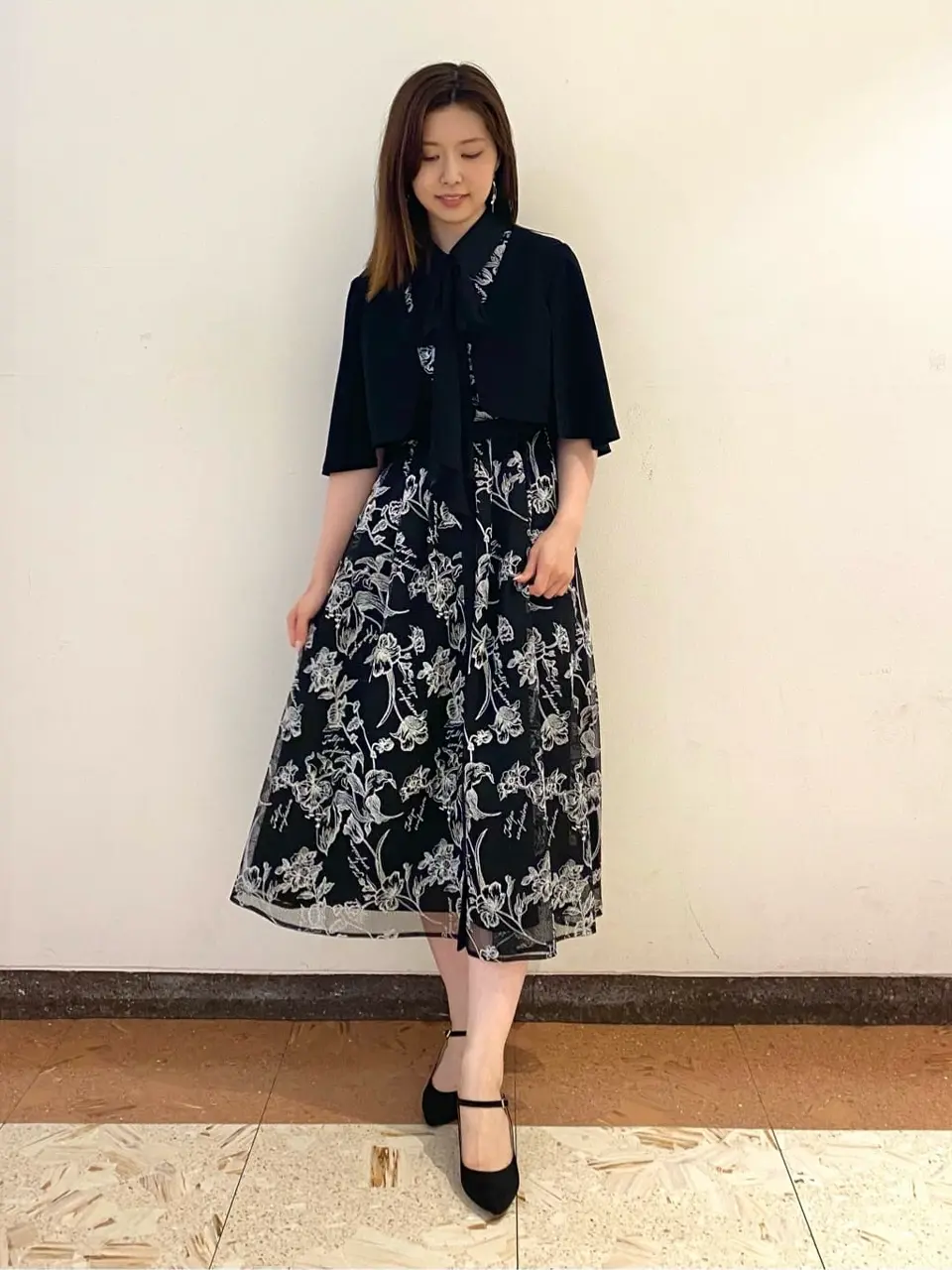 GRACE CONTINENTAL The Banquet mikiho コーディネート画像