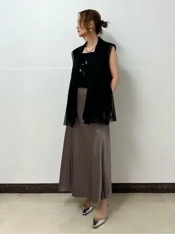 GRACE CONTINENTAL The Banquet Kogane. コーディネート画像