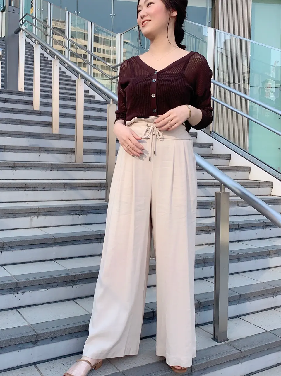 GRACE CONTINENTAL The Banquet 日笠　雅 コーディネート画像