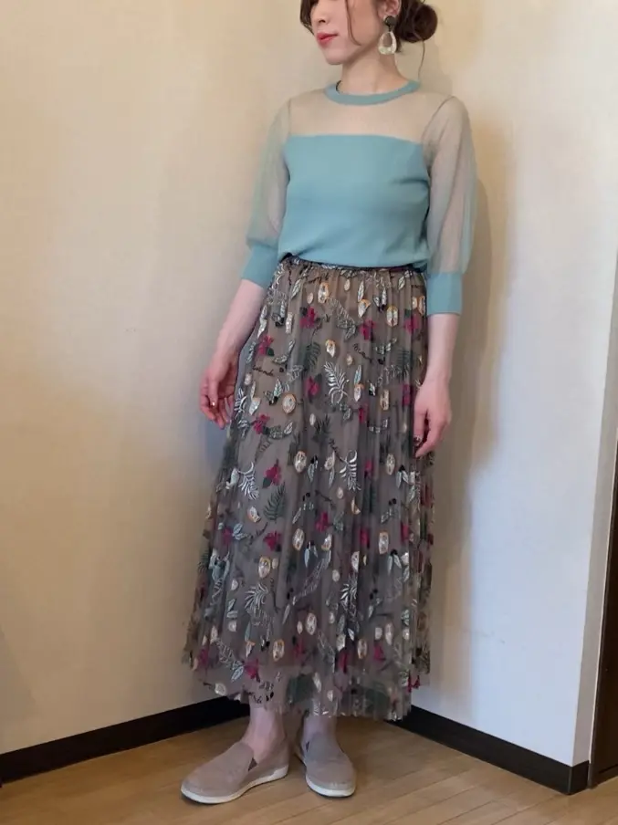 GRACE CONTINENTAL The Banquet 泉　智子 コーディネート画像