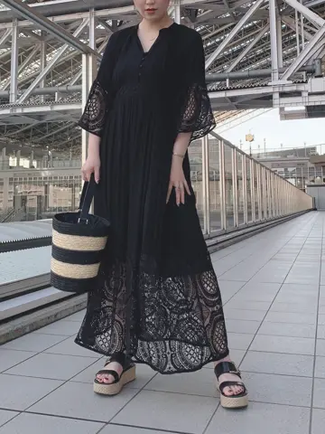 GRACE CONTINENTAL The Banquet 日笠　雅 コーディネート画像