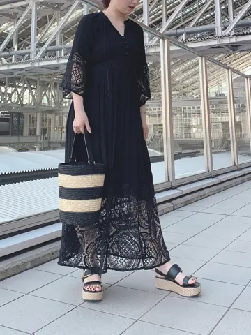 GRACE CONTINENTAL The Banquet 日笠　雅 コーディネート画像