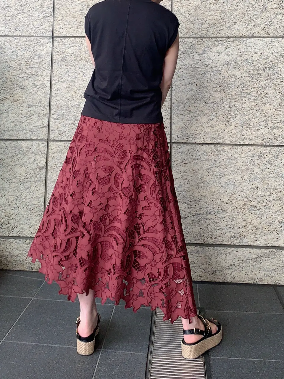 GRACE CONTINENTAL The Banquet 日笠　雅 コーディネート画像