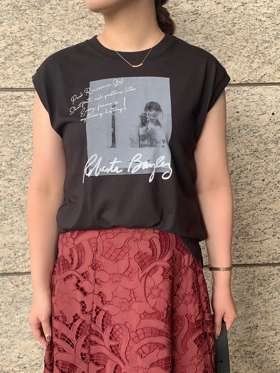 GRACE CONTINENTAL The Banquet 日笠　雅 コーディネート画像