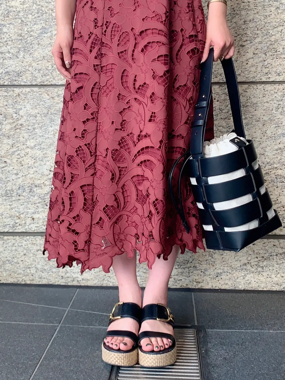 GRACE CONTINENTAL The Banquet 日笠　雅 コーディネート画像