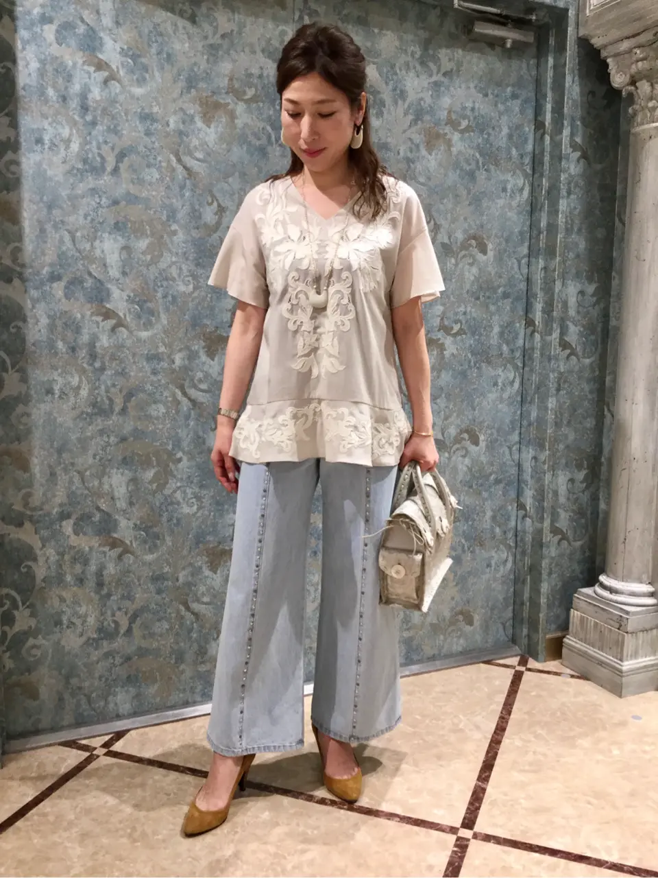 GRACE CONTINENTAL The Banquet 泉　智子 コーディネート画像