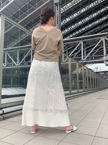 GRACE CONTINENTAL The Banquet 日笠　雅 コーディネート画像